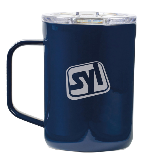 Drinkware: Mug Corkcicle® Coffee – 16 oz Gloss Navy