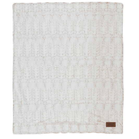 Blanket: Bordeaux Fur Sand
