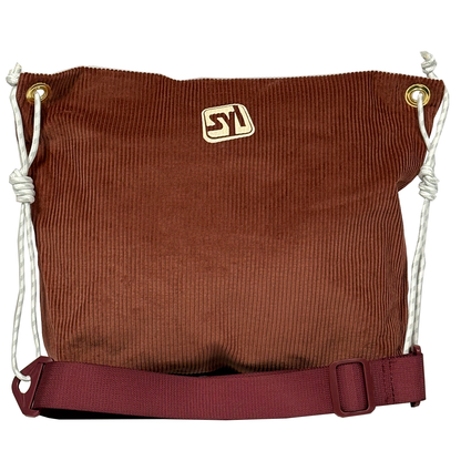 Bag: Tote The Sacoche - Corduroy Cinnamon