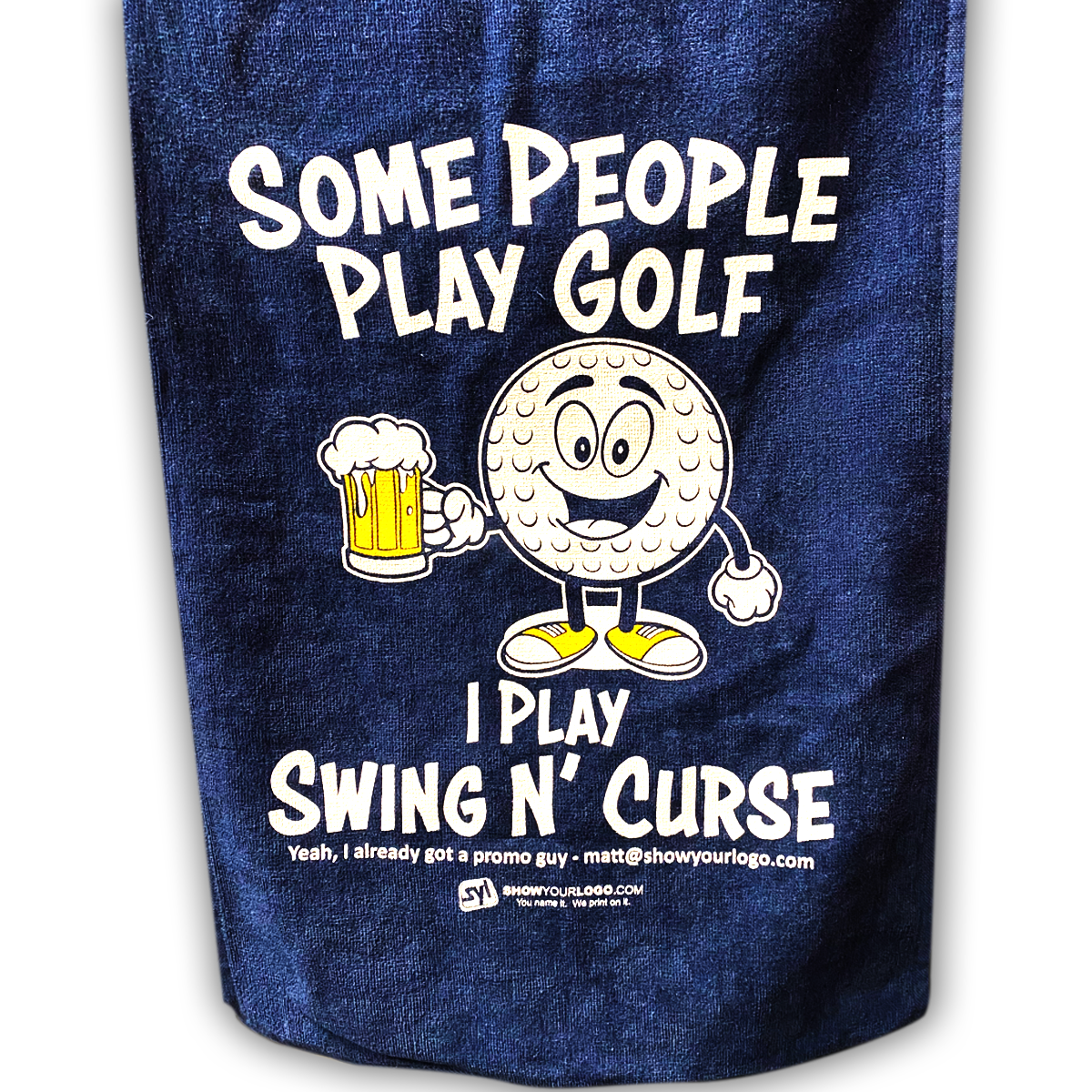 MS: Golf Towel "Swing N' Curse"