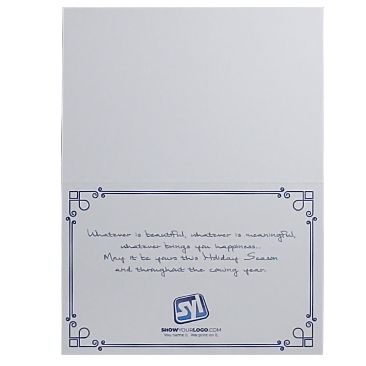 Card: Happy Holidays