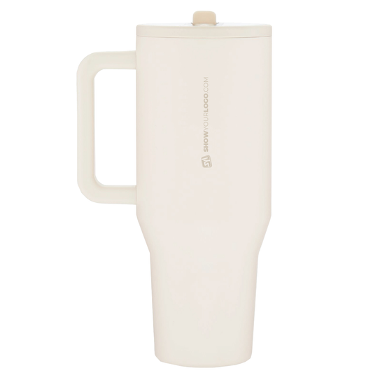 Drinkware: Tumbler Hydrojug Traveler 32oz - Cream