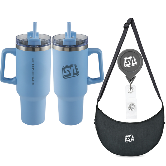 On-the-Move Essentials Kit -  Light Blue