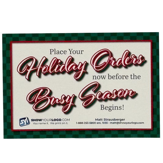 MS: Holiday Orders Card