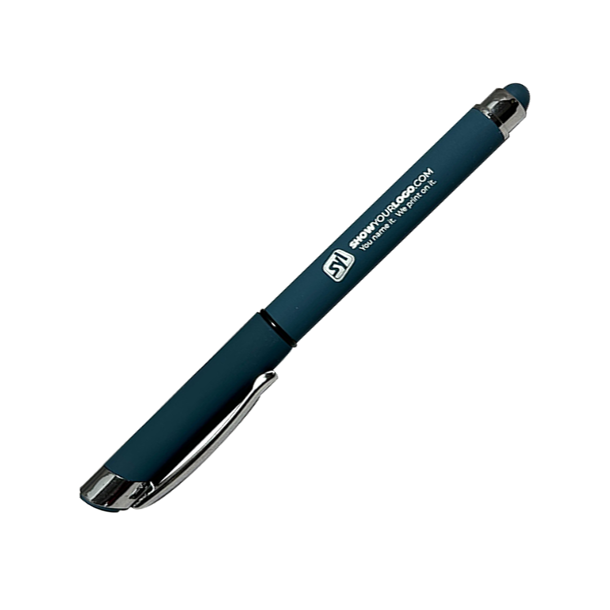 Pen – Regency Gel Softy Metallic Stylus Metal Pen: Navy