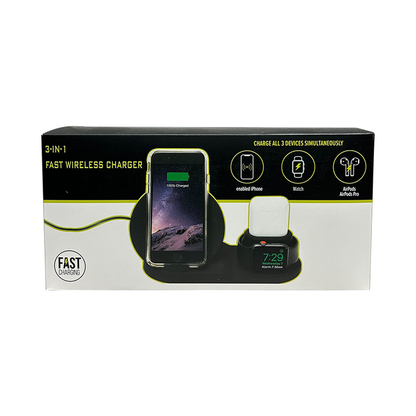 Tech: 3-in-1 Fast Wireless Charger