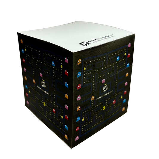 Stationery: Post-It Note Cube: Pac-Man