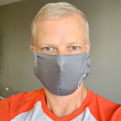 Face Mask: Adult Two Layer Cotton