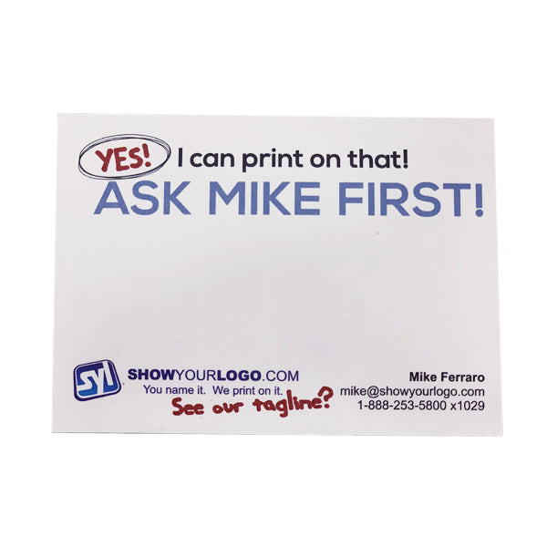 MF: Card "Ask Mike First"