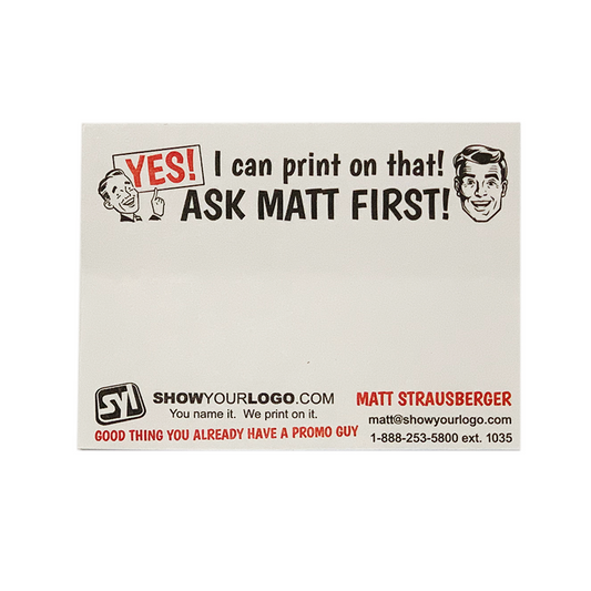 MS: Notepad "ASK MATT FIRST"