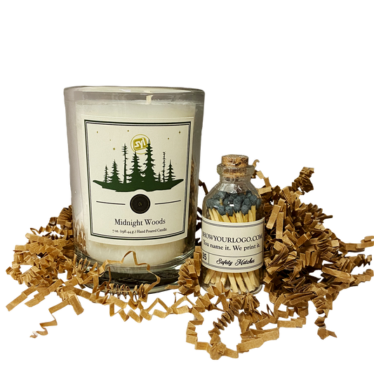 Candle Gift Match Set - Midnight Woods