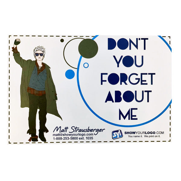 MS: Card "Don't You Forget About Me"