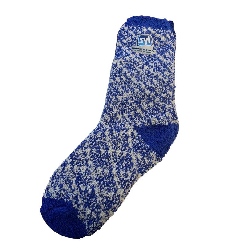 Socks Fuzzy - Blue