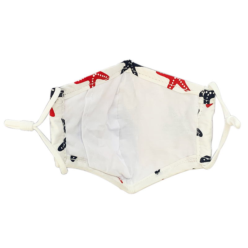 Face Mask: Youth Three Layer Cotton Mask
