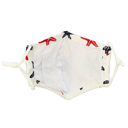 Face Mask: Youth Three Layer Cotton Mask